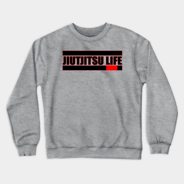 Jiujitsu Life | Brazilian Jiu jitsu Crewneck Sweatshirt by  The best hard hat stickers 